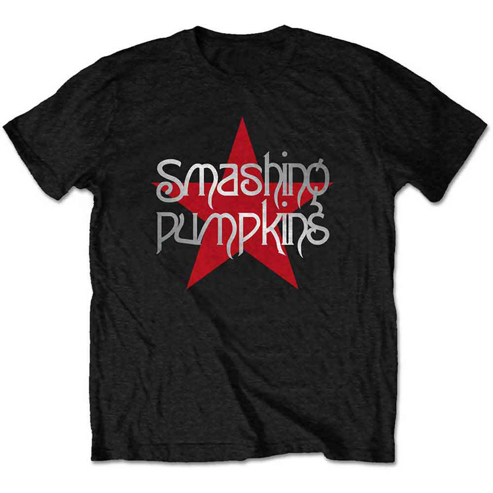 THE SMASHING PUMPKINS - STAR LOGO - T-Shirt Black