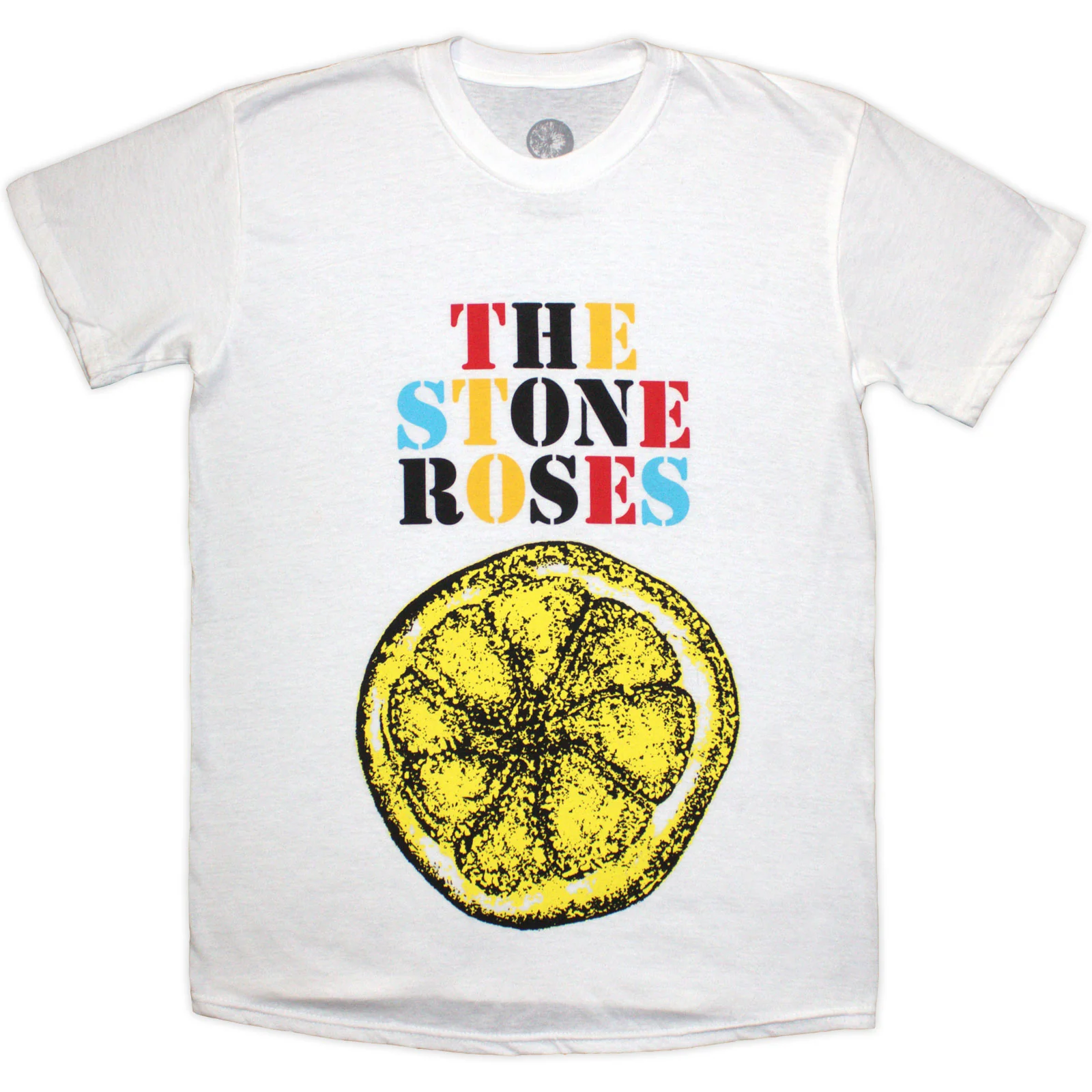 THE STONE ROSES - LEMON MULTICOLOUR - T-Shirt White
