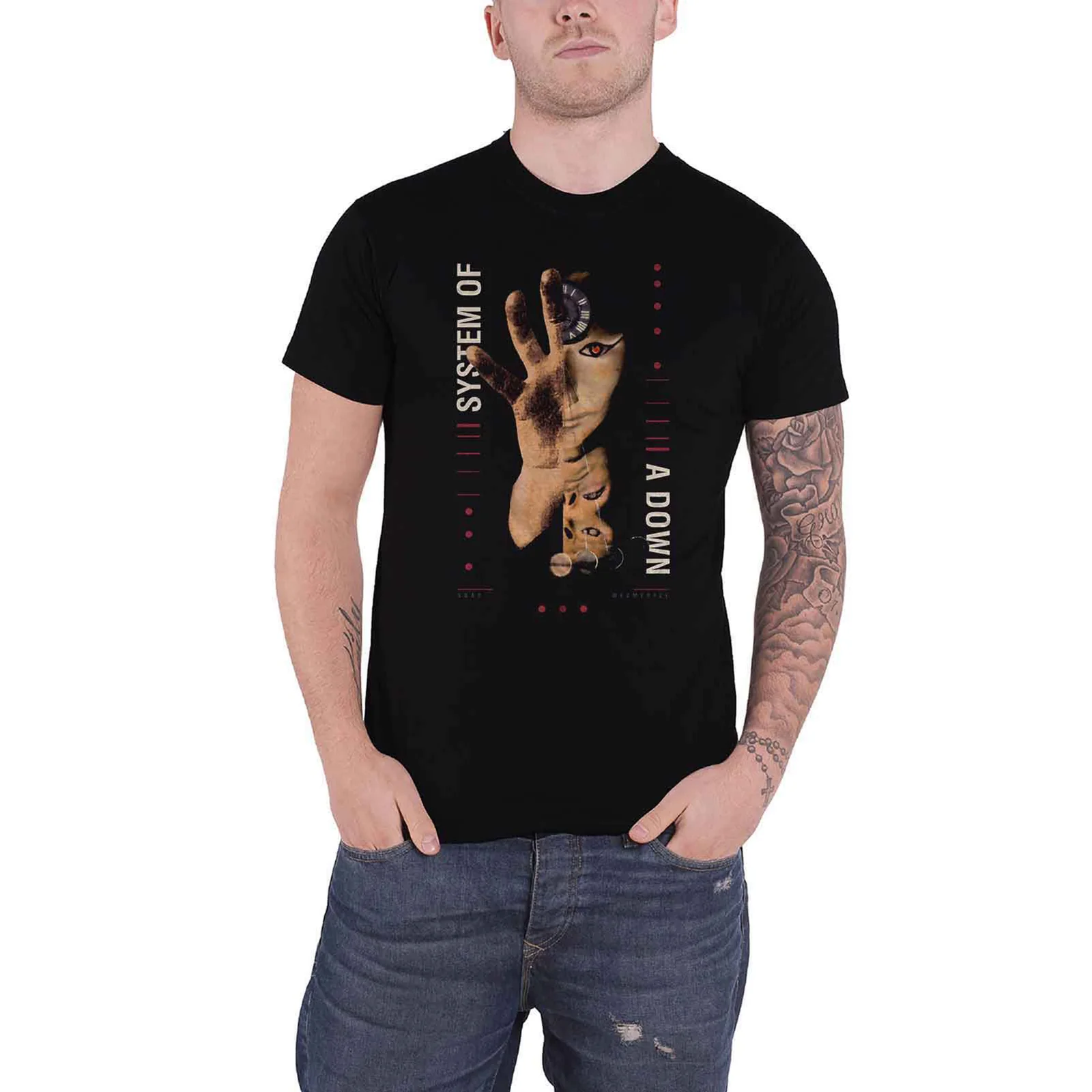 SYSTEM OF A DOWN - PHAROAH - T-Shirt Black - Image 2