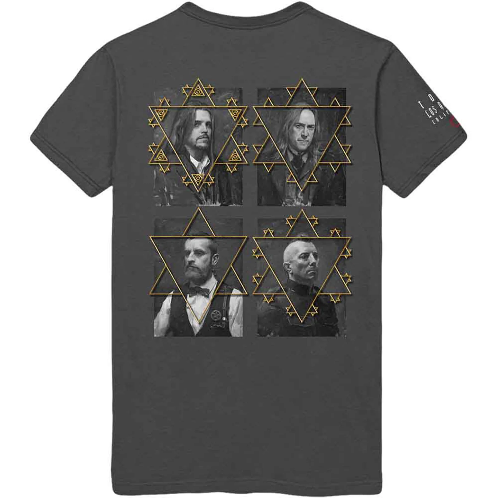 TOOL - FULL PORTRAITS - T-Shirt Grey (Back Print) - Image 2