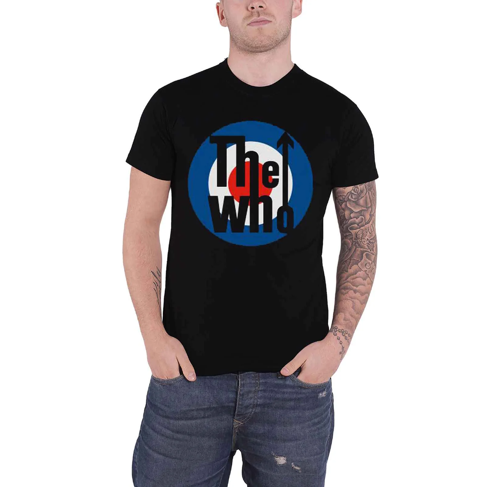 THE WHO - TARGET CLASSIC - T-Shirt Black - Image 2