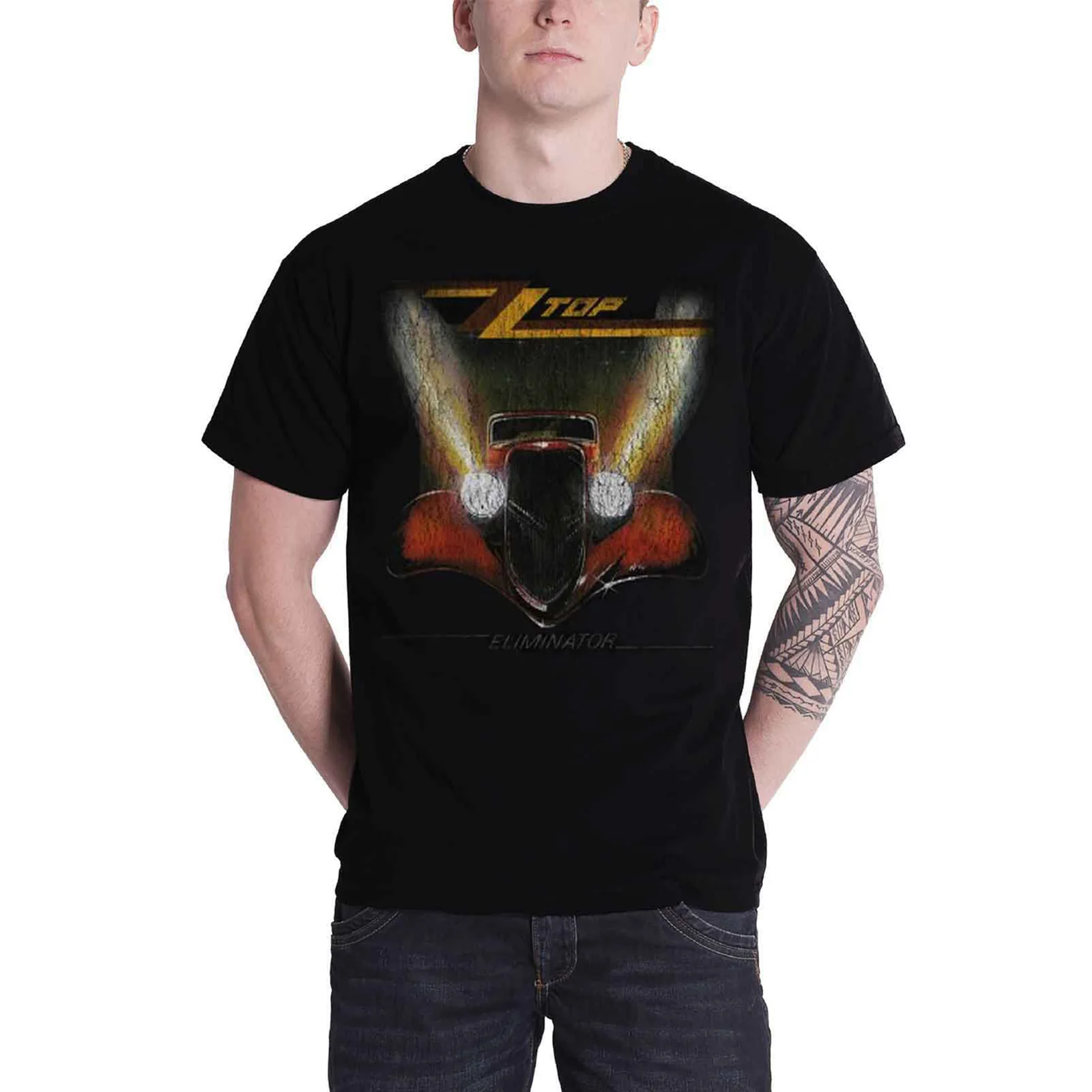 ZZ TOP - ELIMINATOR - T-Shirt Black - Image 2